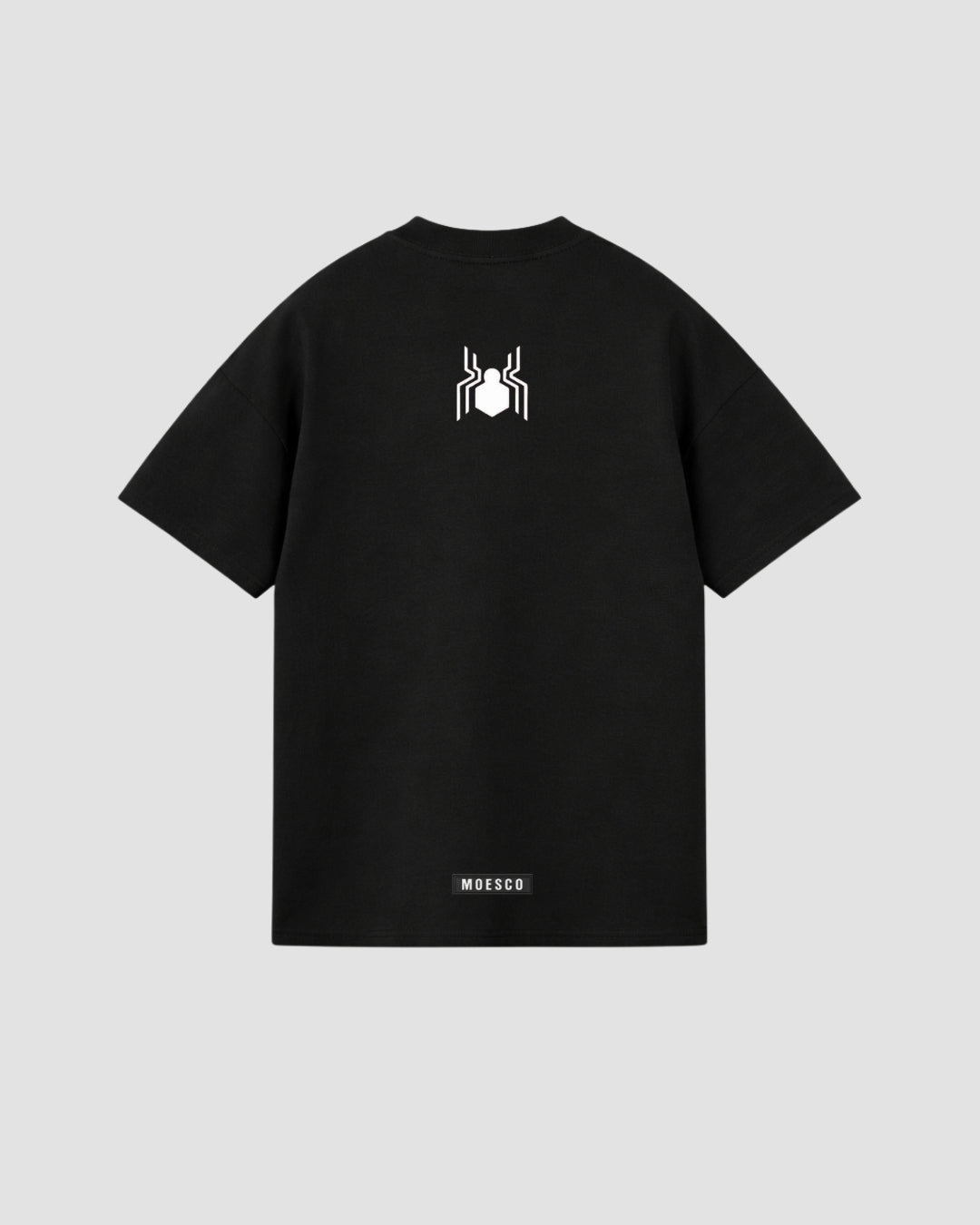 T-Shirt Black Spider Minimalista