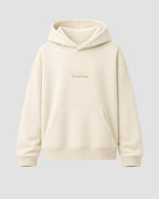 Hoodie Oversize Afterdust Ivory