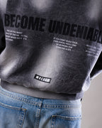 Hoodie Boxy Fit Undeniable black