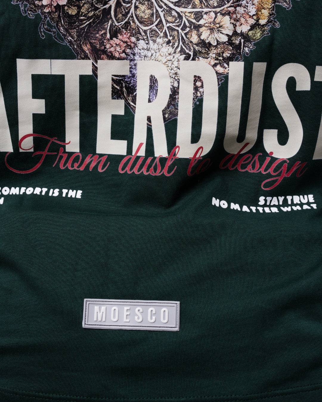 T-shirt Oversize Afterdust Green