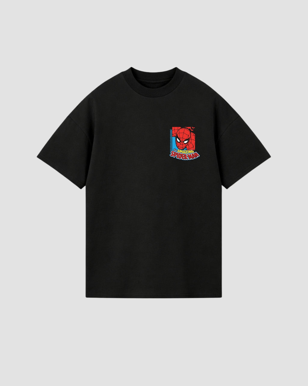 T-Shirt Black Spider Minimalista