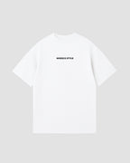 T-shirt Oversize Universe White