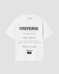 T-shirt Oversize Universe White