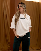Pack X2 T-shirt Oversize Moesco White/Black