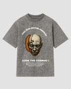 T-shirt Oversize Code The Cosmos Acid Grey