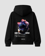 Hoodie Oversize Own Respect Black