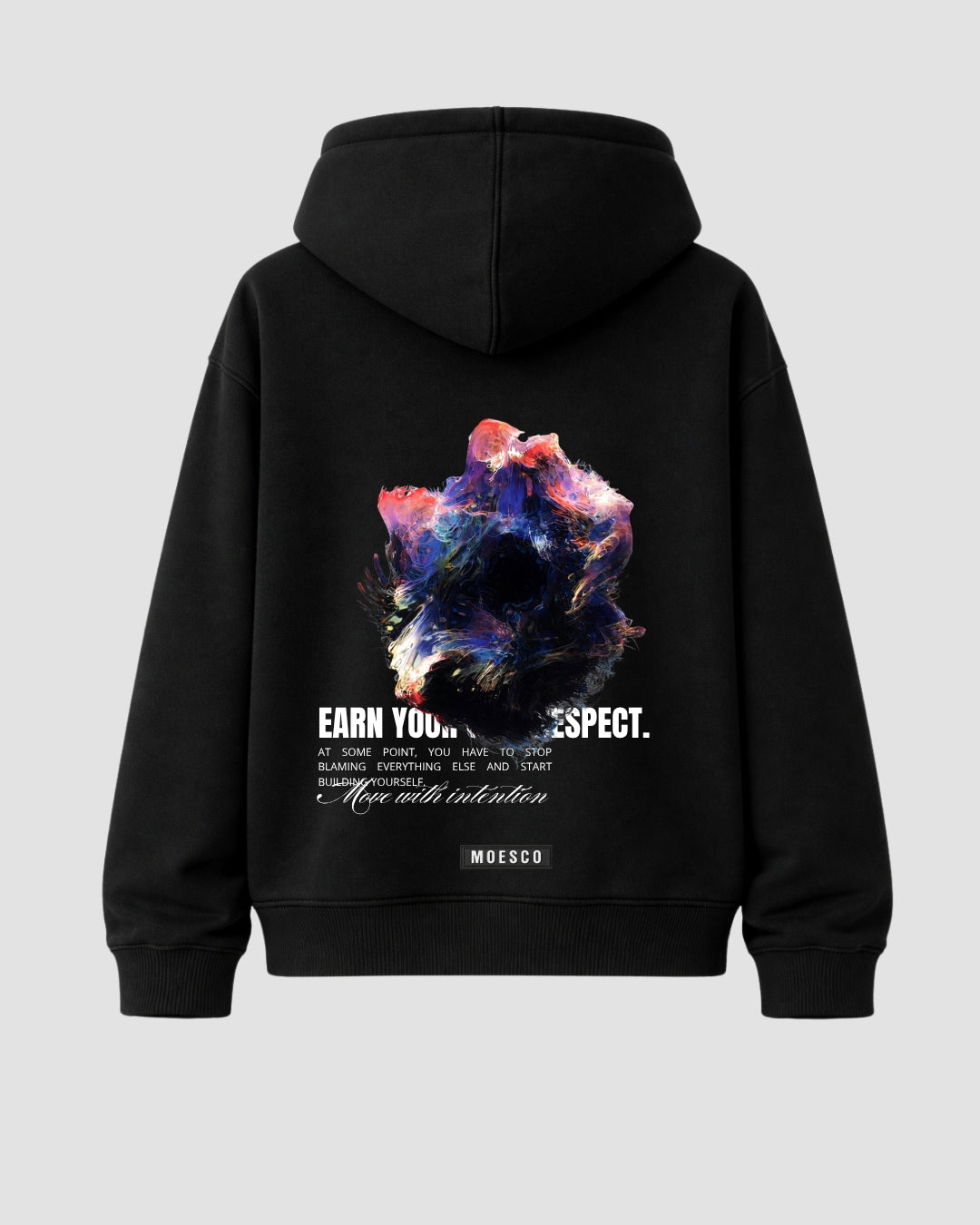 Hoodie Oversize Own Respect Black