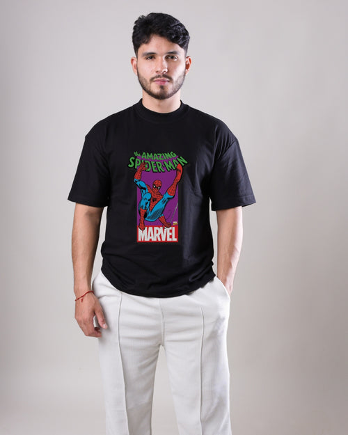 T-Shirt Black Spider