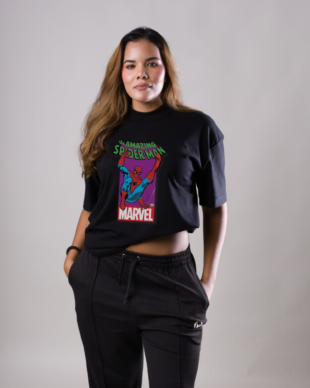 T-Shirt Black Spider