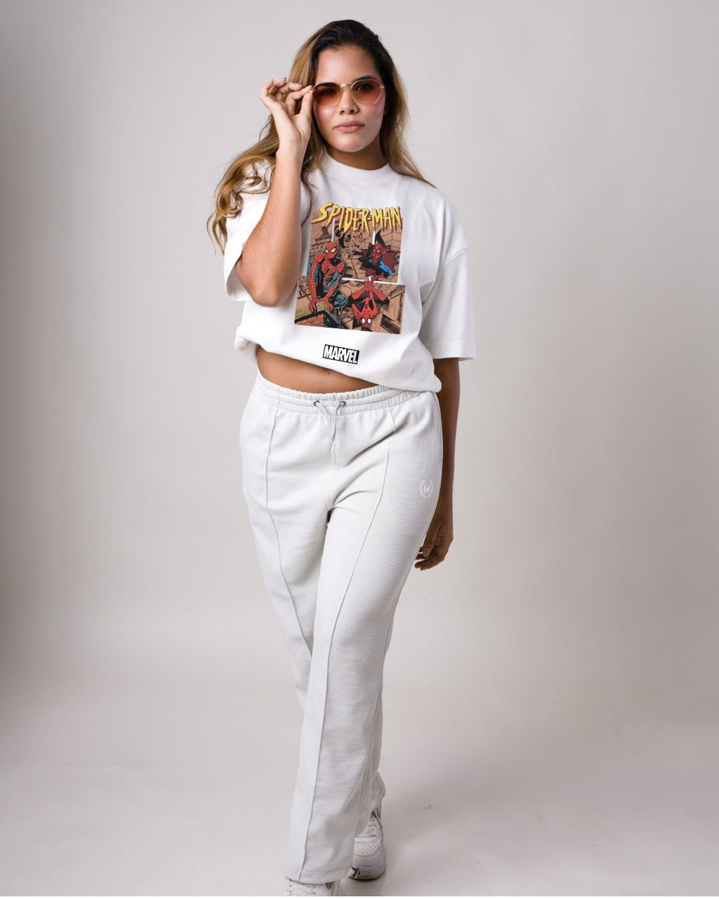 T-Shirt White Spiderman